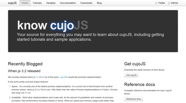 know.cujojs.com