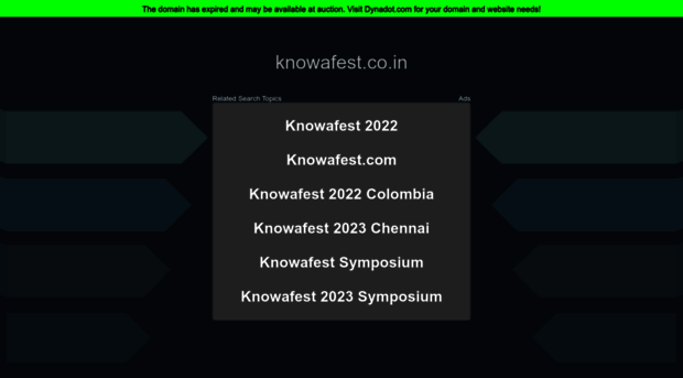 knowafest.co.in