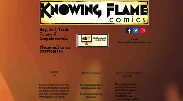 knowingflamecomics.com