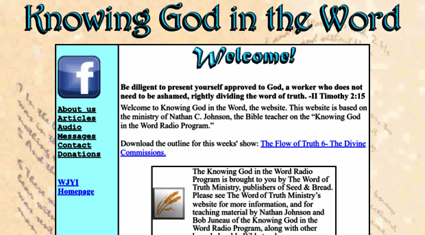 knowinggodintheword.org