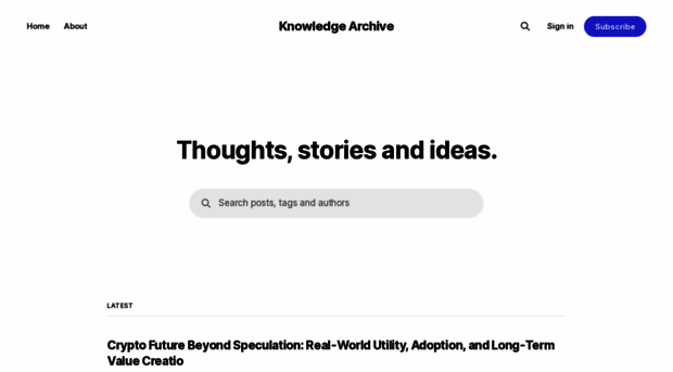 knowledge-archive.ghost.io