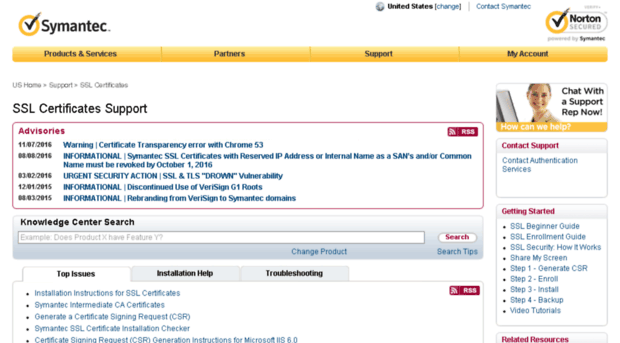 knowledge.symantec.com