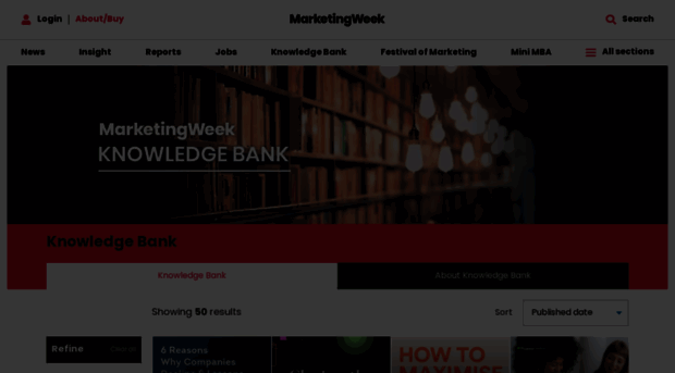 knowledgebank.marketingweek.com