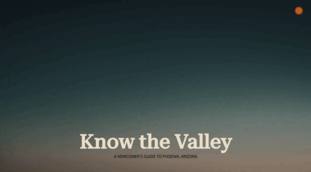knowthevalley.com