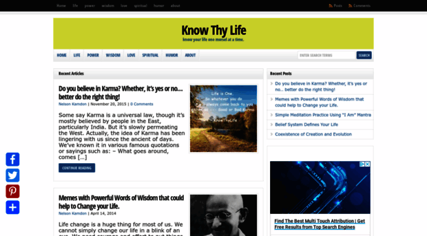 knowthylife.com