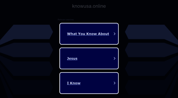 knowusa.online