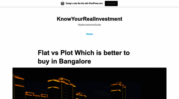 knowyourrealinvestment.home.blog