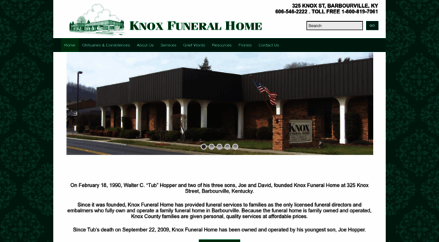 knoxfuneralhome.com