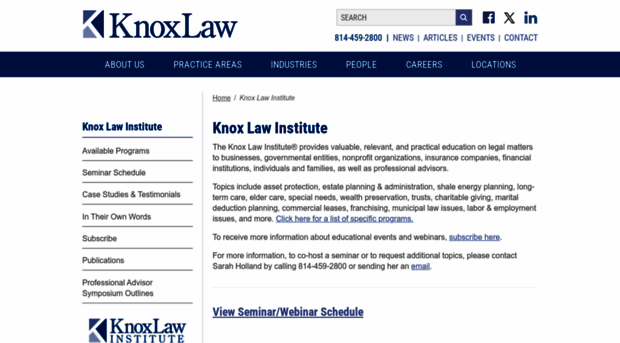 knoxlawinstitute.org