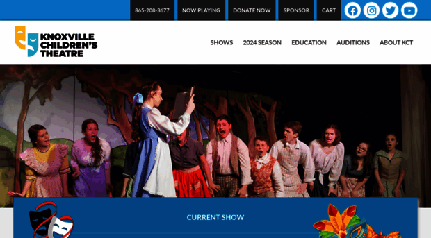 knoxvillechildrenstheatre.com