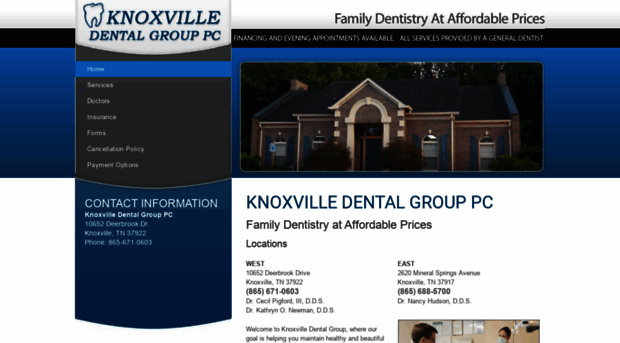 knoxvilledentalgrouppc.com