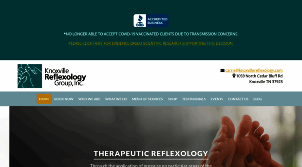 knoxvillereflexology.com