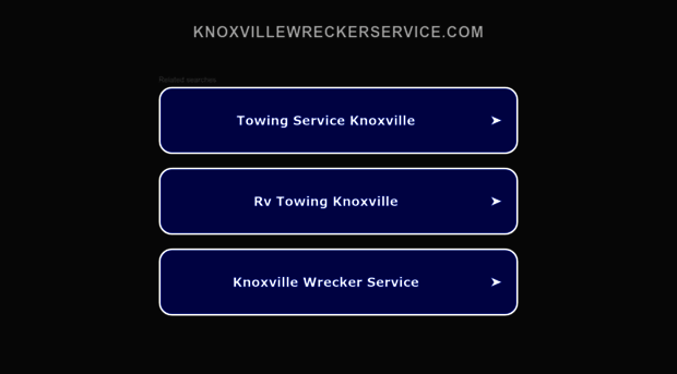 knoxvillewreckerservice.com