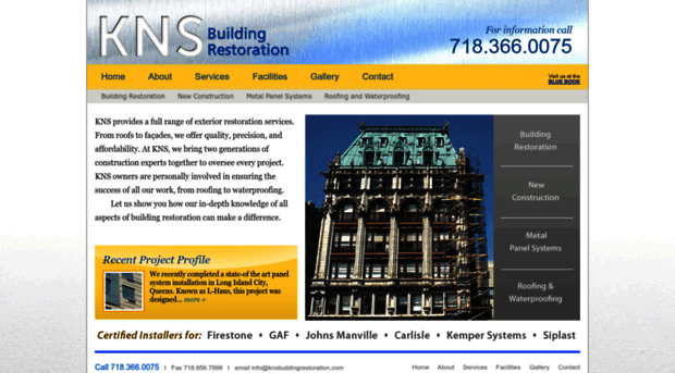 knsbuildingrestoration.com