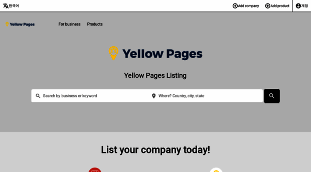 ko.yellowpages.net