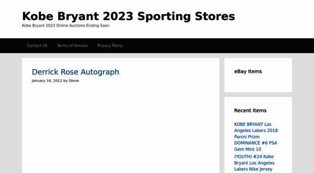 kobebryant.sportingstores.net