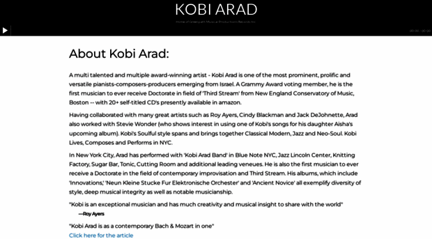 kobiaradband.com