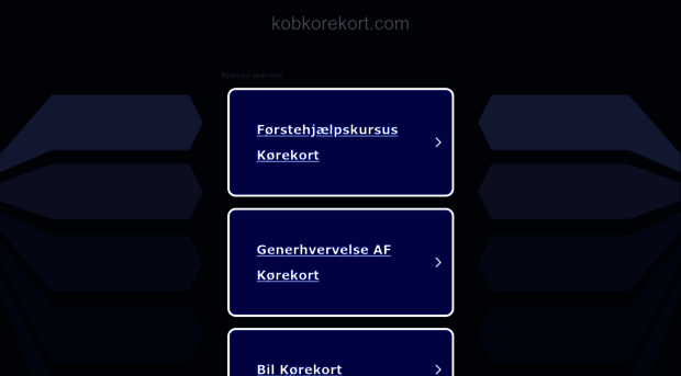 kobkorekort.com