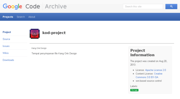 kod-project.googlecode.com