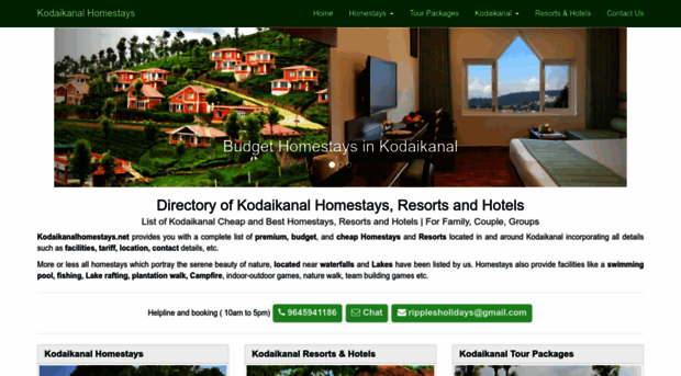 kodaikanalhomestays.net