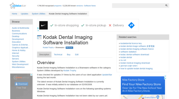 kodak-dental-imaging-software-installation.updatestar.com