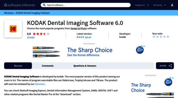 kodak-dental-imaging-software.software.informer.com