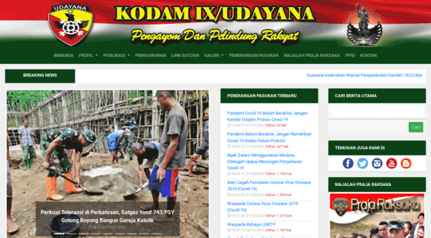 kodam-udayana.mil.id