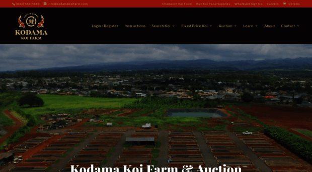 kodamakoifarm.com