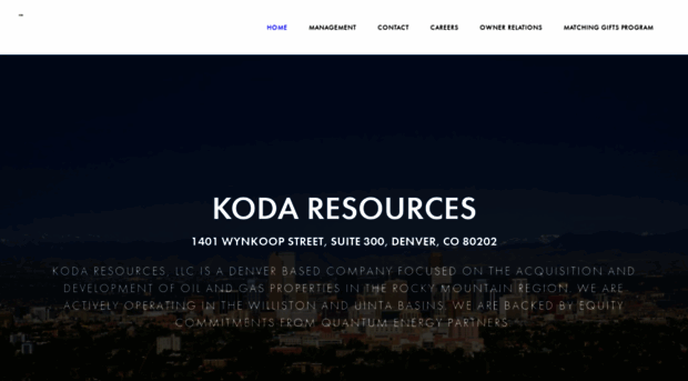 kodaresources.com