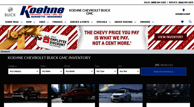 koehnechevy.com