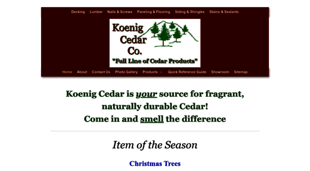 koenigcedar.com