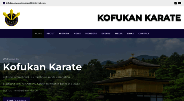 kofukankarate.com