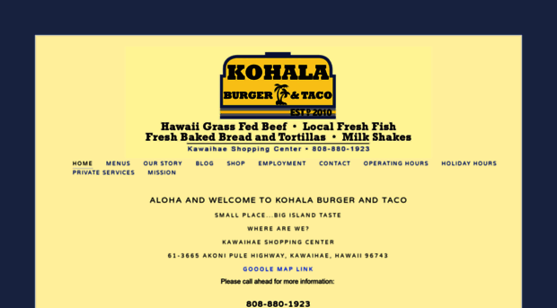 kohalaburgerandtaco.com