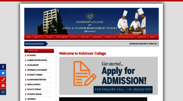 kohinoorcollege.com