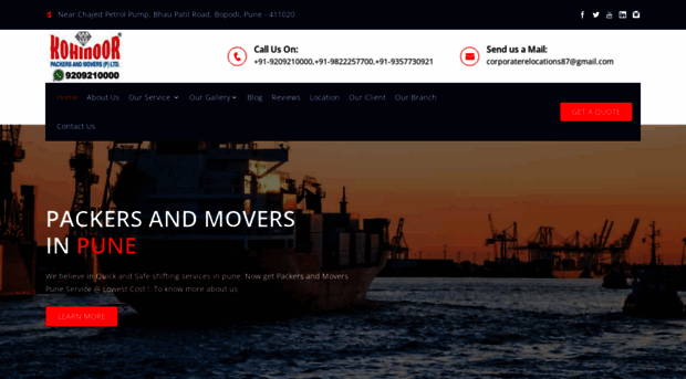 kohinoormovers.com