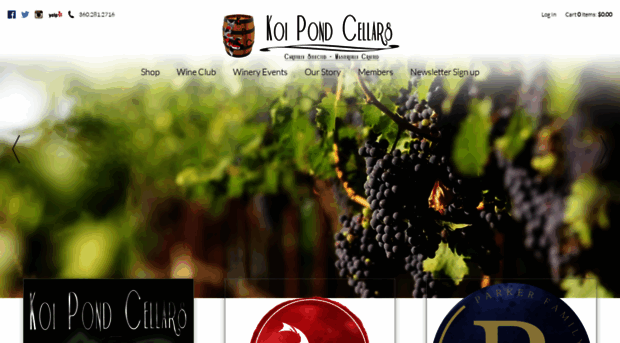 koipondcellars.com