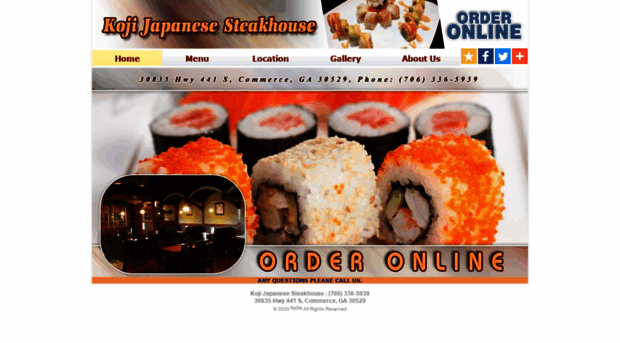 kojijapanesesteakhouse.com