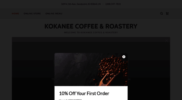 kokaneecoffee.com