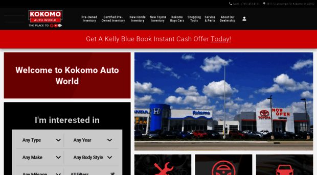 kokomoautoworld.com