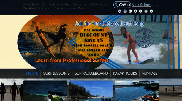 kokopellisurfcamp.com