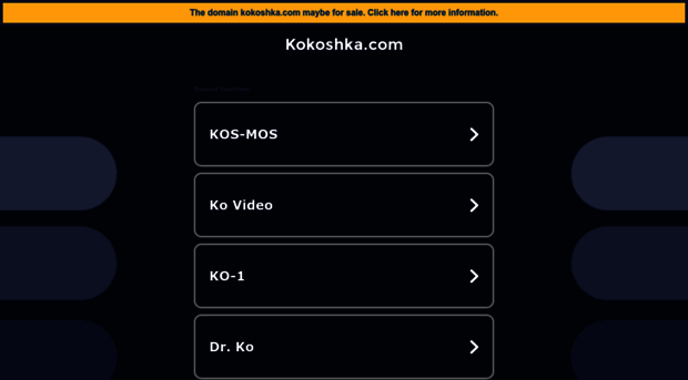 kokoshka.com