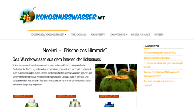 kokosnusswasser.net