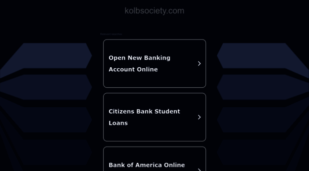 kolbsociety.com