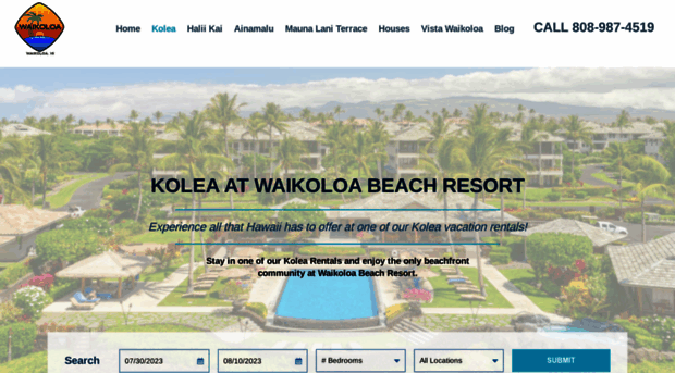 koleabeachvillas.com