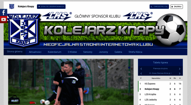 kolejarzknapy.futbolowo.pl