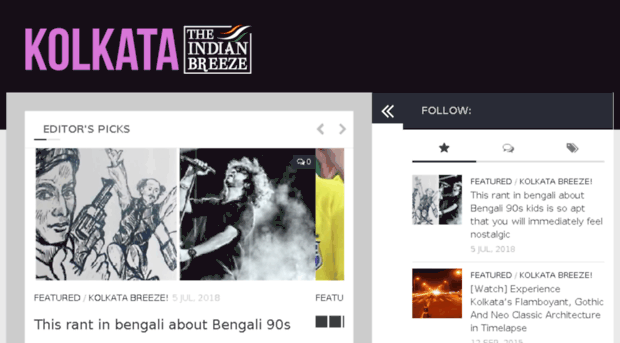 kolkata.theindianbreeze.com