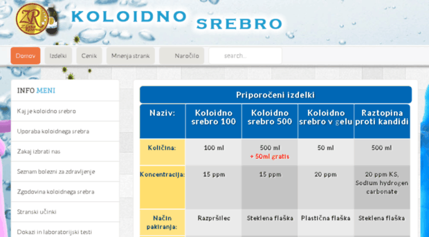 koloidnosrebro.biz