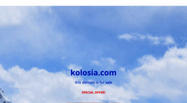 kolosia.com