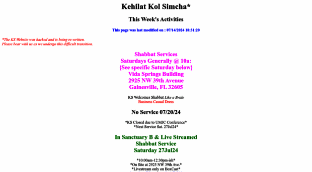 kolsimcha.org