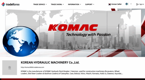 komac9696.tradekorea.com